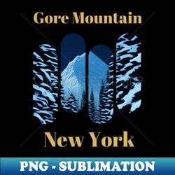 Gore Mountain ski - New York - Instant Sublimation Digital Download - Perfect for Creative Projects