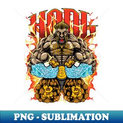 hodle big brains brawns and balls - png transparent sublimation file - bold & eye-catching