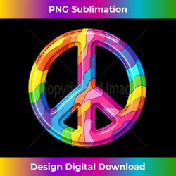 PEACE SIGN LOVE 60s 70s Groovy Hippie Costume Halloween - Vibrant Sublimation Digital Download - Spark Your Artistic Genius