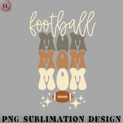 football png cute football mom retro american football mama