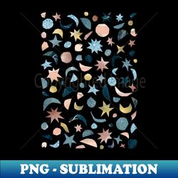 stardust collage pattern - sublimation-ready png file - perfect for sublimation mastery