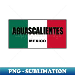 aguascalientes city in mexican flag colors - aesthetic sublimation digital file - create with confidence