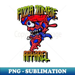 pizza zombie - premium png sublimation file - perfect for sublimation mastery