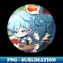 chongyun and xingqiu - exclusive png sublimation download - perfect for sublimation mastery