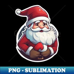 christmas 2024 santa claus design - premium png sublimation file - add a festive touch to every day