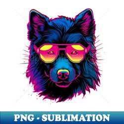 cool bear - sublimation-ready png file - defying the norms