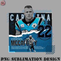 football png christian mccaffrey football paper poster panthers