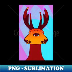 funky rain deer - elegant sublimation png download - stunning sublimation graphics