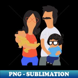 the belchers family photo - digital sublimation download file - create with confidence