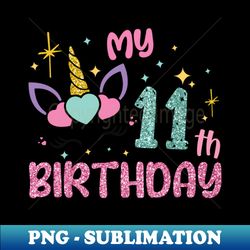 eleven 11yr 11th birthday happy birthday boy 11 years old - vintage sublimation png download - perfect for personalization