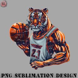 basketball png basketball basketball player tiger design strong muscles