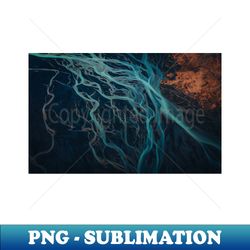 glacial river landscape - premium sublimation digital download - perfect for personalization