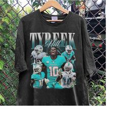 vintage 90s graphic style tyreek hill t-shirt, tyreek hill shirt, miami football shirt, vintage oversized sports shirt s