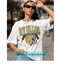 new orleans football t shirt, vintage style new orleans football t shirt, football t shirts, new orleans t shirts  ts13