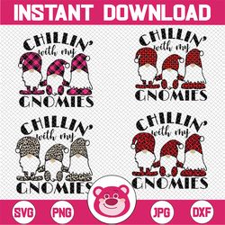 chilling with my gnomes png, valentine gnome bundle png, valentine gnomes bundle gnomes gnomies gnome clipart valentines