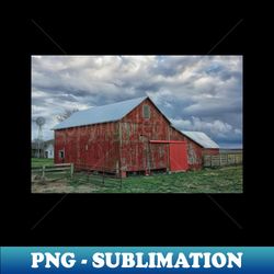 old red barn - artistic sublimation digital file - bring your designs to life