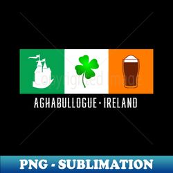 aghabullogue ireland gaelic - irish flag - stylish sublimation digital download - unleash your inner rebellion