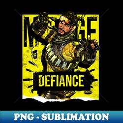 Apex Legends Mirage Defiance - Sublimation-Ready PNG File - Spice Up Your Sublimation Projects