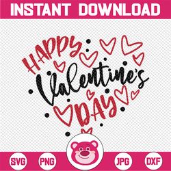 happy valentines day svg, valentines day svg, valentines heart svg, valentine's cut file, heart svg, valentines shirt sv