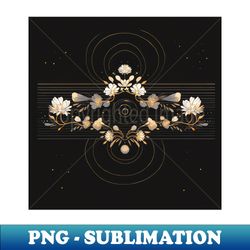 galaxy flowers - high-quality png sublimation download - bring your designs to life