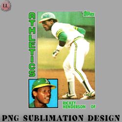 basketball png card rickey henderson record stealer
