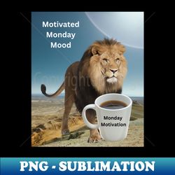 motivated monday mood monday motivation - stylish sublimation digital download - unleash your inner rebellion