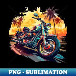 retro motorcycle vintage - modern sublimation png file - stunning sublimation graphics