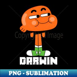 darwin - signature sublimation png file - fashionable and fearless