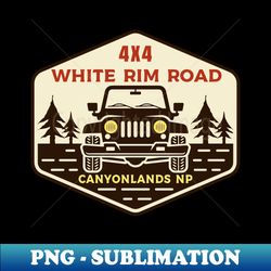 white rim road canyonlands national park utah ut 4x4 mountain bike motorcycle - high-quality png sublimation download - unleash your creativity