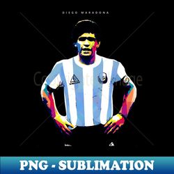 diego maradona pop art - professional sublimation digital download - stunning sublimation graphics