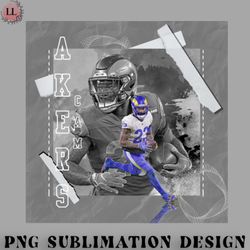 football png cam akers football paper poster rams 3