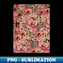 paper poppies - signature sublimation png file - enhance your apparel with stunning detail