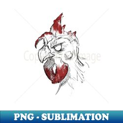 rooster - decorative sublimation png file - unlock vibrant sublimation designs