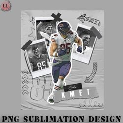 football png cole kmet football paper poster bears 5