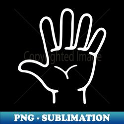 Finger Count Hand 5 Years Old 5th Birthday For Boys Girls - Premium Sublimation Digital Download - Defying the Norms