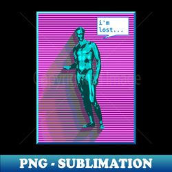 Lost Discobolus - Signature Sublimation PNG File - Unlock Vibrant Sublimation Designs