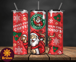 Grinchmas Christmas 3D Inflated Puffy Tumbler Wrap Png, Christmas 3D Tumbler Wrap, Grinchmas Tumbler PNG 93