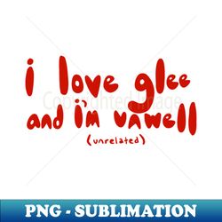 gleek - special edition sublimation png file - unleash your creativity