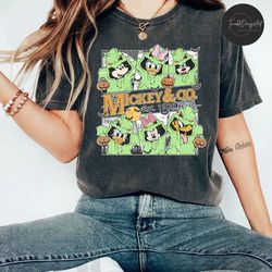 Vintage Mickey and Co Est 1928 Halloween T-shirt, Mickey & Friends Oogie Boogie Costume, Halloween Matching shirts, Disn