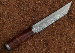 "stainless-steel-knife"hunting-knife-with sheath"fixed-blade-camping-knife, bowie-knife, handmade-knives, gifts-for-men.