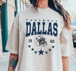 dallas football sweatshirt, vintage style dallas football crewneck, america football sweatshirt