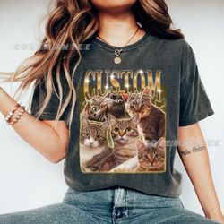 pet lovers comfort colors 90s vintage rapper bootleg shirt, custom photo bootleg shirt