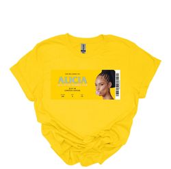 alicia keys music shirt world tour 2023 t-shirt, alicia keys summer tour 2023 shirt, alicia keys fan, alicia keys shirt,