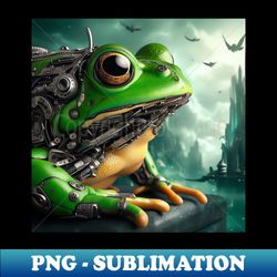 Leap into Artistry Frogs on the Easel - Special Edition Sublimation PNG File - Boost Your Success with this Inspirational PNG Download