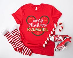 disney gingerbread shirt, christmas disney mickey heat shirt, disney christmas shirt, mickey minnie christmas shirt, chr