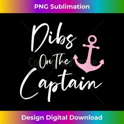 dibs on the captain tank top - bohemian sublimation digital download - chic, bold, and uncompromising