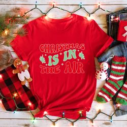retro christmas is in the air shirt, cheers to the new year, 2024 new years outfit, new years eve shirt, trendy shirt ho