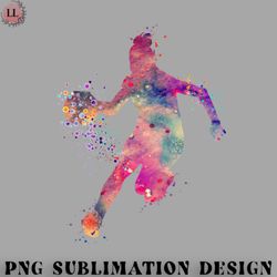 basketball png girl basketball dribble watercolor silhouette