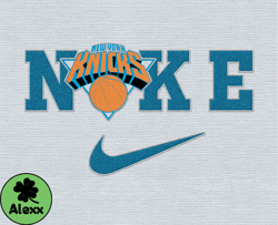 nike new york knicks svg, stitch nike embroidery effect, nba logo, basketball svg, nba, nike nba design 23
