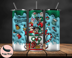 christmas 20oz tumbler wrap png, christmas 3d inflated puffy tumbler wrap png, grinchmas 20oz png 211